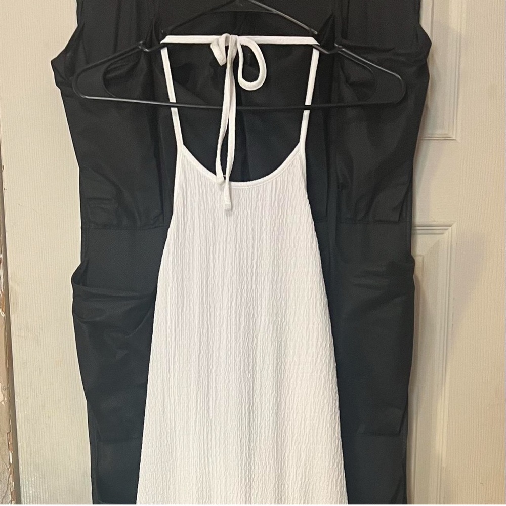 forever 21 white flowy maxi dress